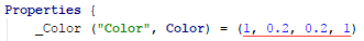 Coding assistance. Color assistance