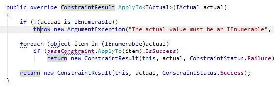 JetBrains Rider highlights function exits