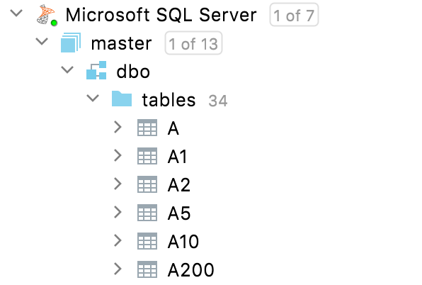 natural sort order is disabled