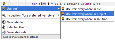 Scalable quick-fix