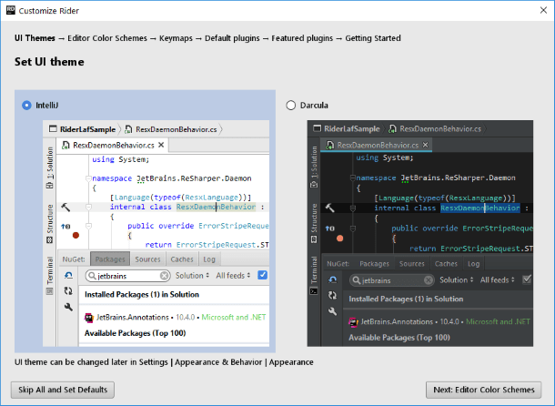 instal the new JetBrains Rider 2023.1.3