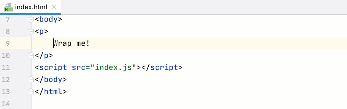 Languages and frameworks: HTML | JetBrains Rider Documentation