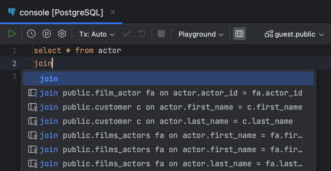 Code Completion | JetBrains Rider Documentation