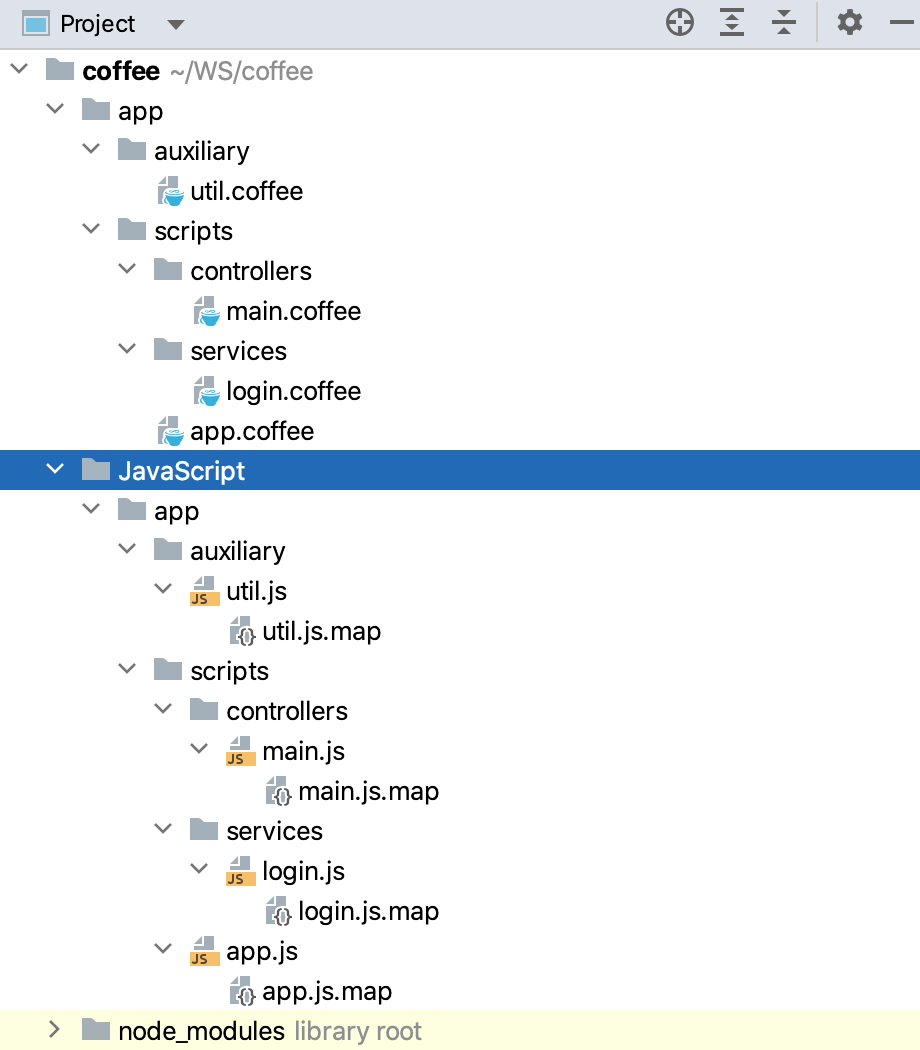 Custom output, folder structure preserved