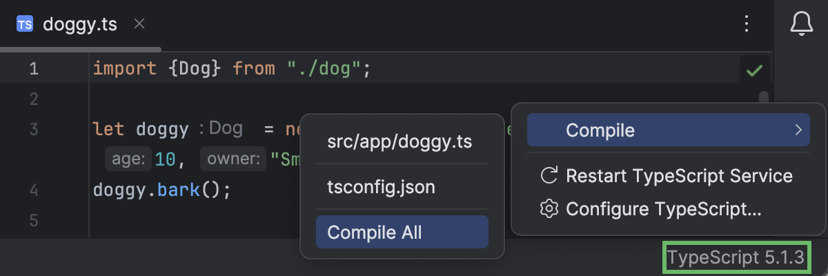 Compiling TypeScript Into JavaScript | JetBrains Rider Documentation