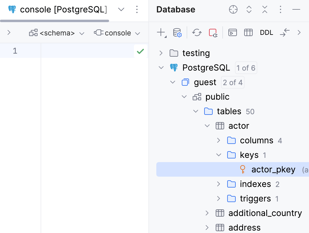 Primary keys in Database