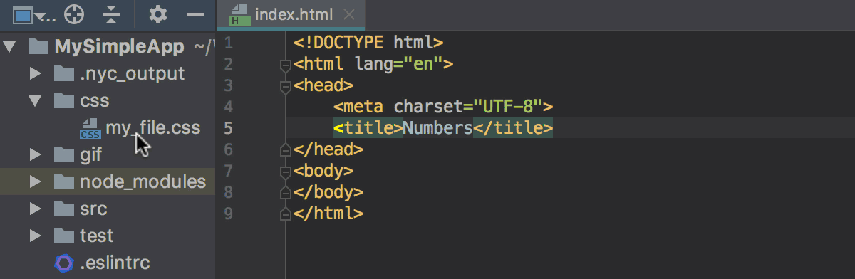 Languages and frameworks: HTML | JetBrains Rider Documentation