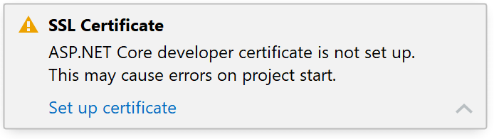 JetBrains Rider: Generating a self-signed SSL certificate