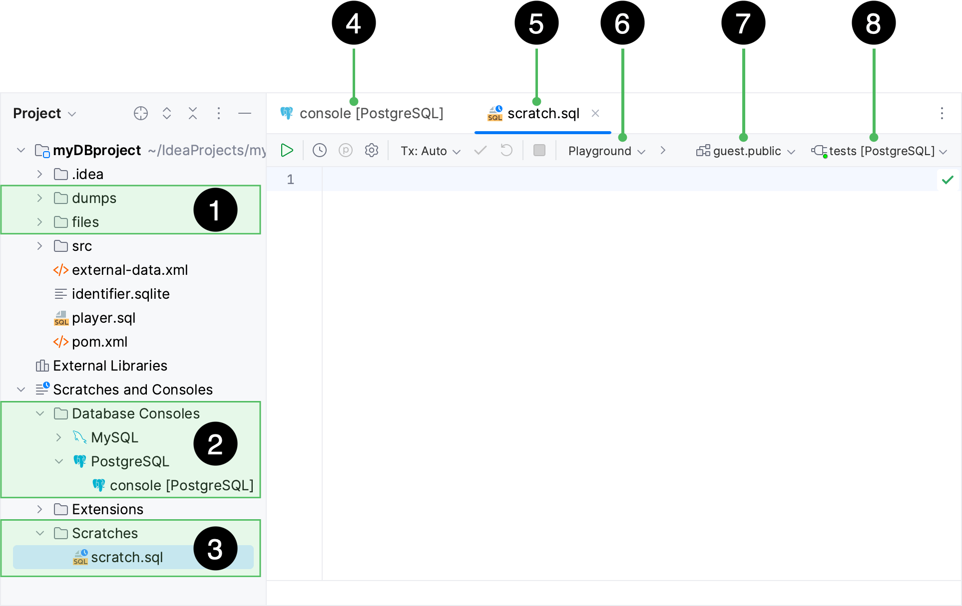 Location of files