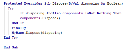 JetBrains Rider: Code cleanup in Visual Basic