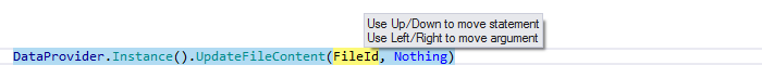 JetBrains Rider: Rearranging code in VB.NET