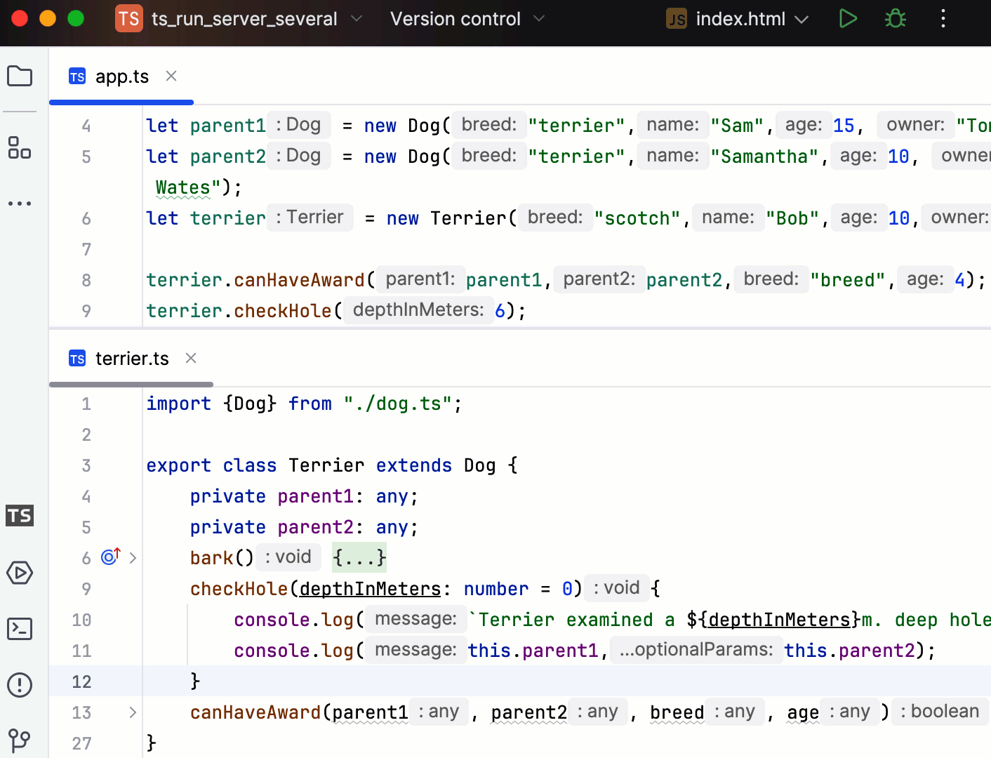 Running and debugging TypeScript | JetBrains Rider Documentation
