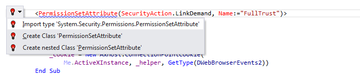 JetBrains Rider: Import namespace in Visual Basic JetBrains Rider: Import namespace in Visual Basic