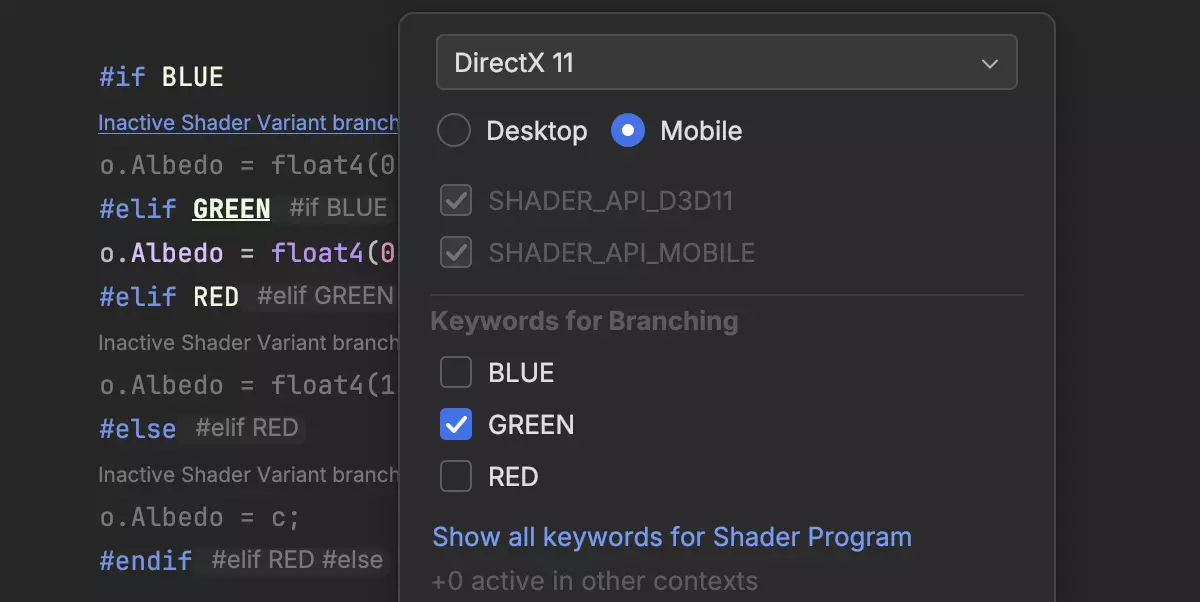 JetBrains Rider: Compute shaders support