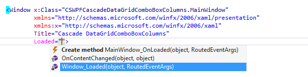 JetBrains Rider：XAML 中的代码补全