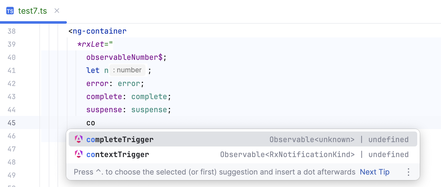 结构化指令 - 补全