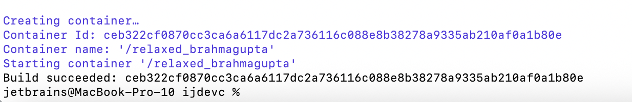 Dev Container 构建