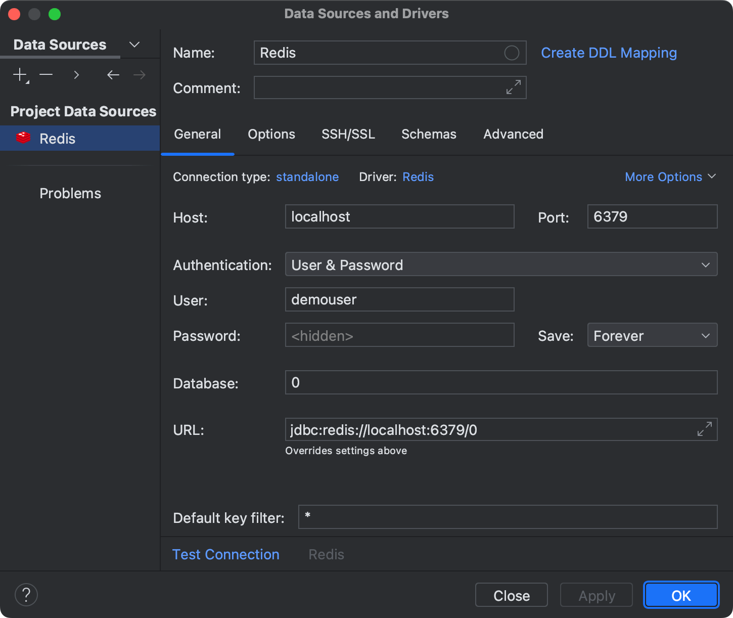 Redis | JetBrains Rider Documentation