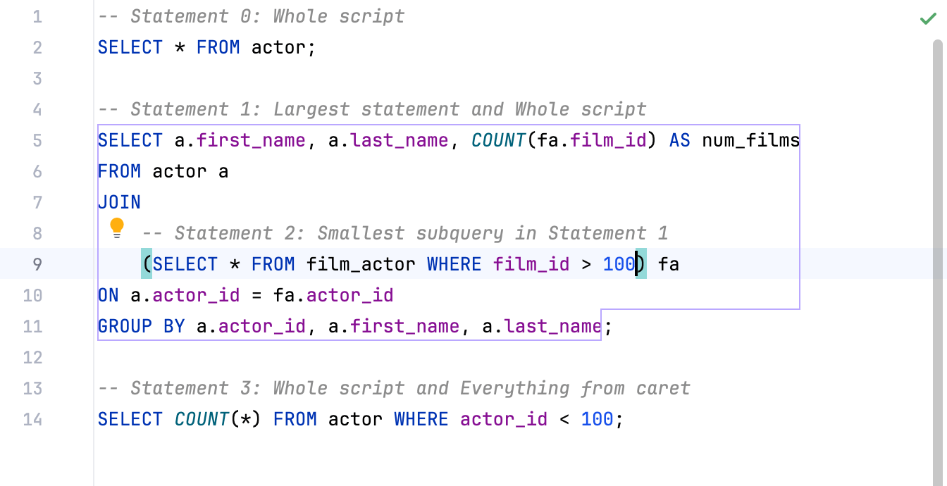执行最大语句 执行最大语句