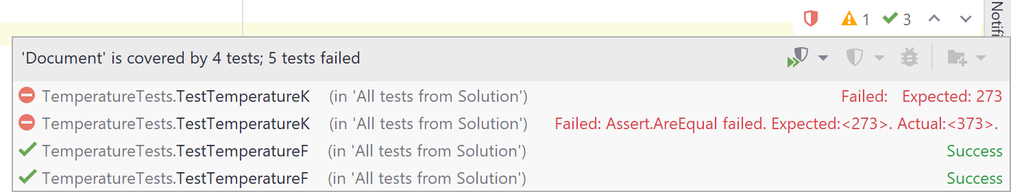 文档中的覆盖率。 查看测试
