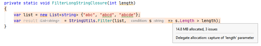 数据处理附录。 闭包