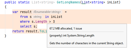 数据处理附录。 LINQ 中的枚举