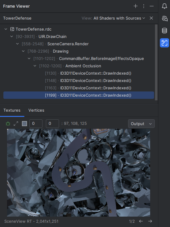 帧查看器工具界面