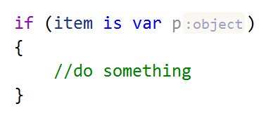JetBrains&nbsp;Rider: Inlay hints. pattern matching