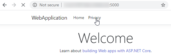 SSH remote debugging. Opening the application in the browser SSH remote debugging. Opening the application in the browser