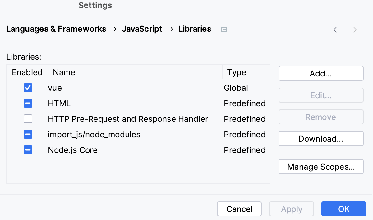 已将 CDN 库添加到列表中