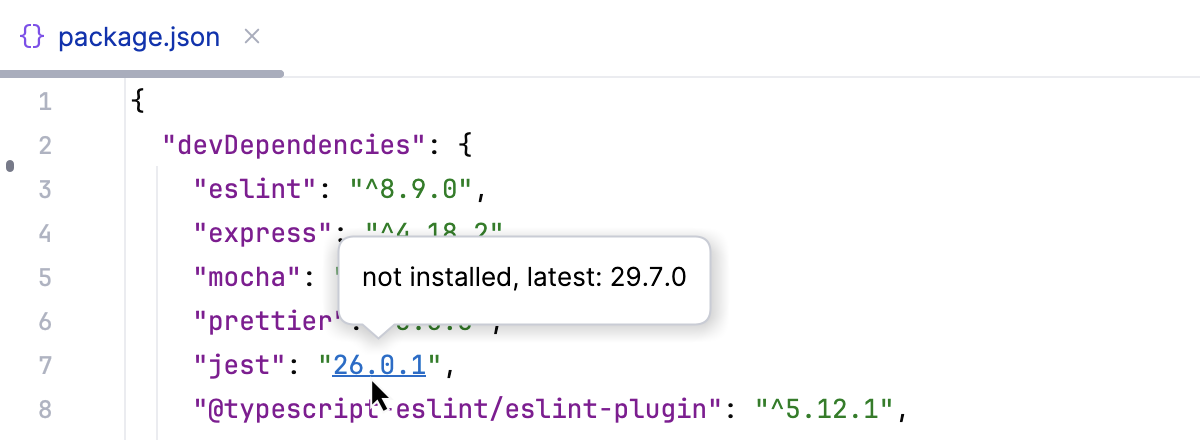 显示包版本是否已安装的信息 显示包版本是否已安装的信息