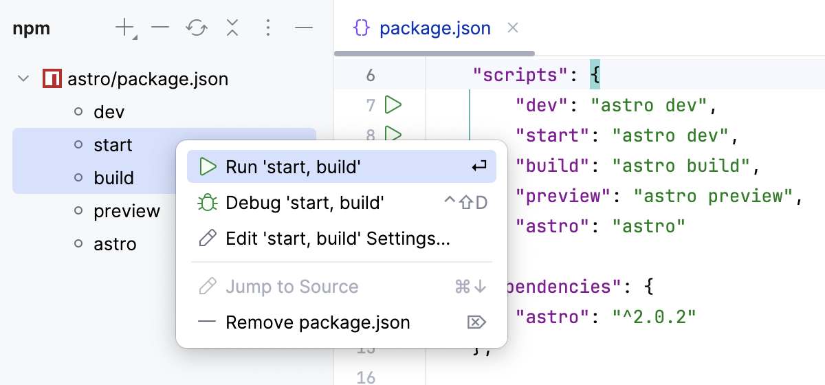 运行多个脚本 运行多个脚本