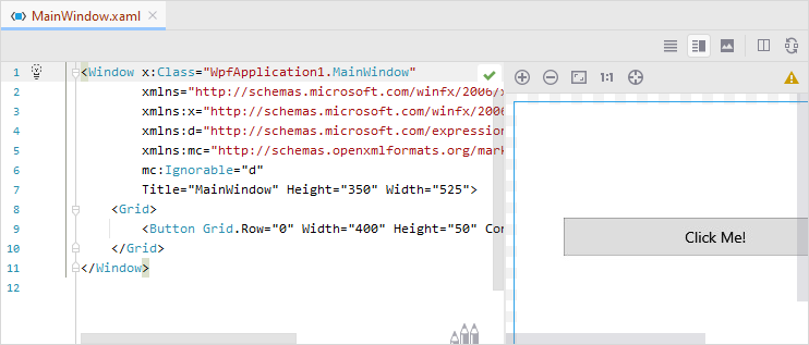 JetBrains Rider：XAML 预览