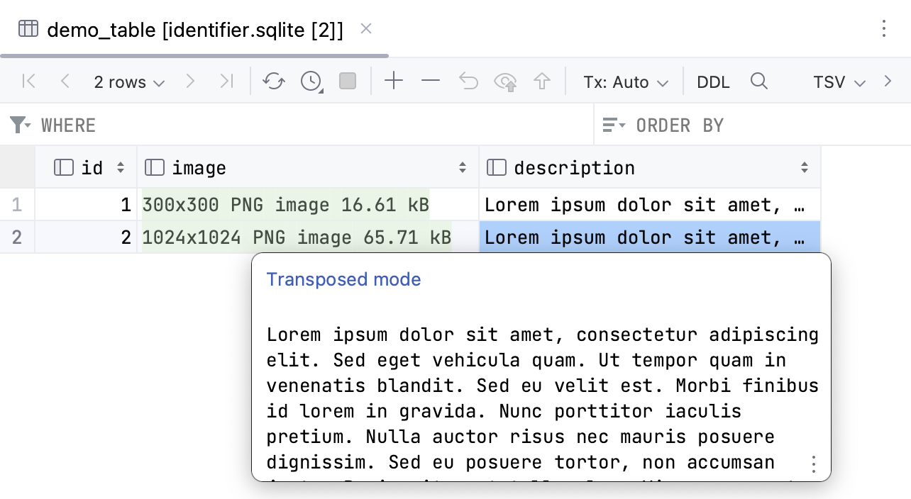 Quick documentation view for long texts Quick documentation view for long texts