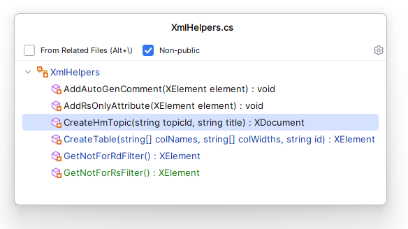 File members popup File members popup