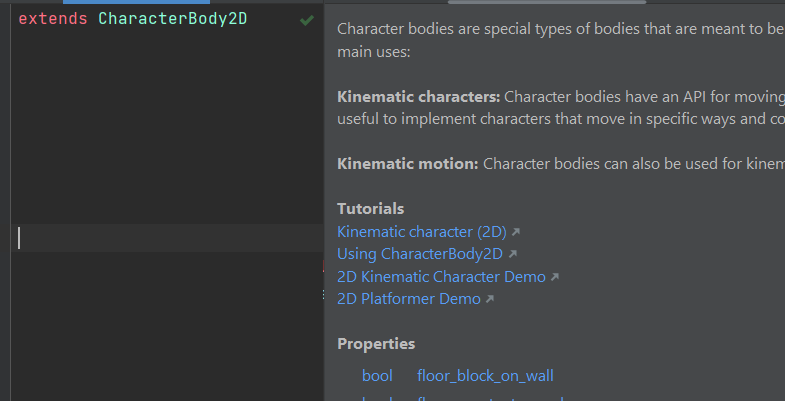 JetBrains Rider: Quick Documentation in GDScript