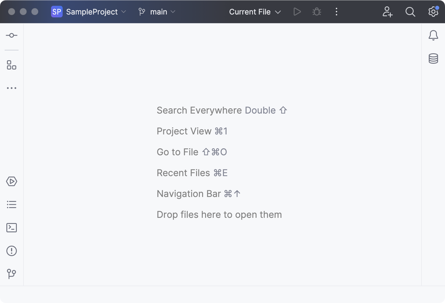Tool window names disabled Tool window names disabled