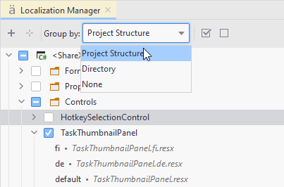 %product: Localization manager. choose resources %product: Localization manager. choose resources