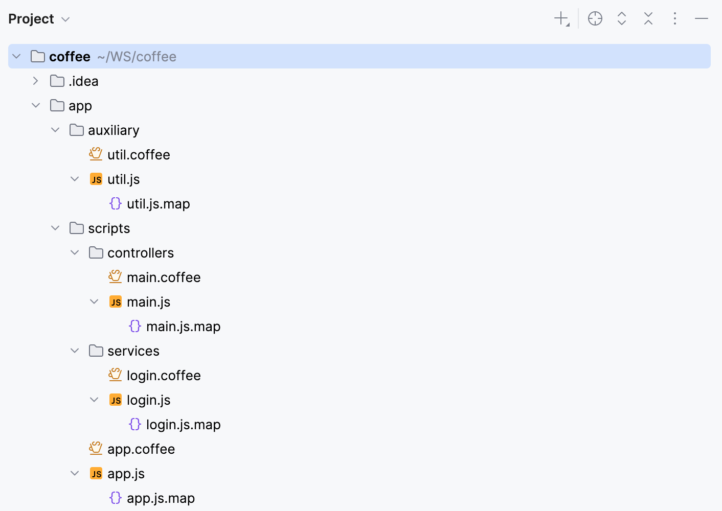 Default File Watcher output Default File Watcher output