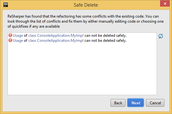 Resolving refactoring conflicts Resolving refactoring conflicts