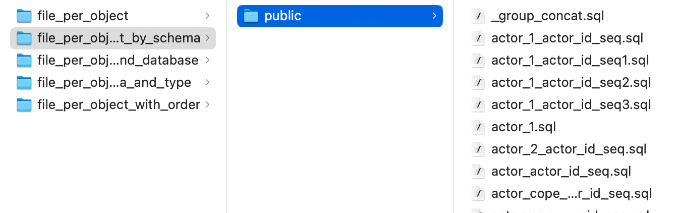 按架构每对象文件
