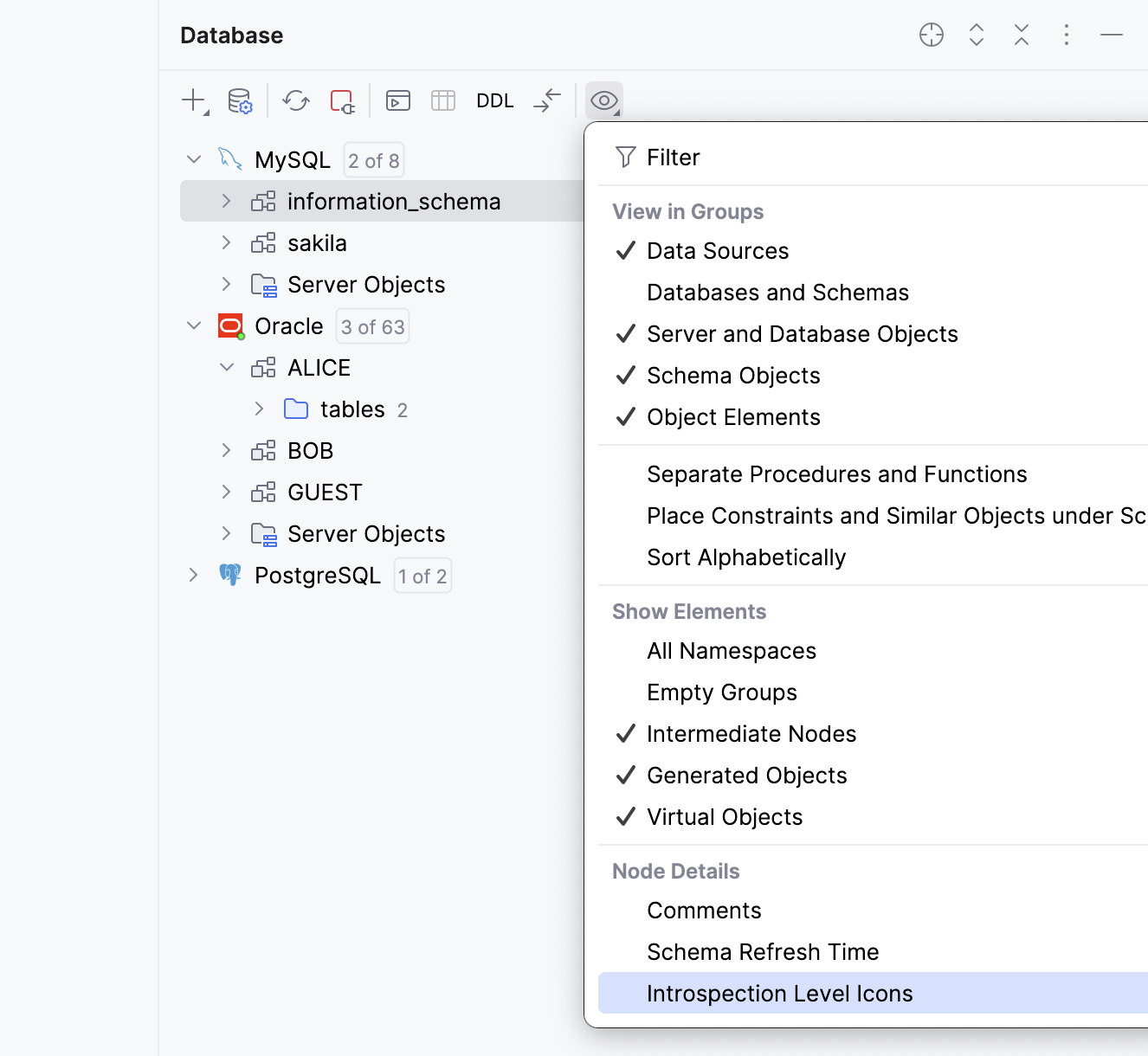 自省级别图标已禁用