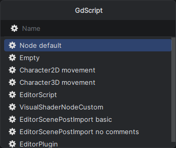 JetBrains&nbsp;Rider：GDScript 文件模板
