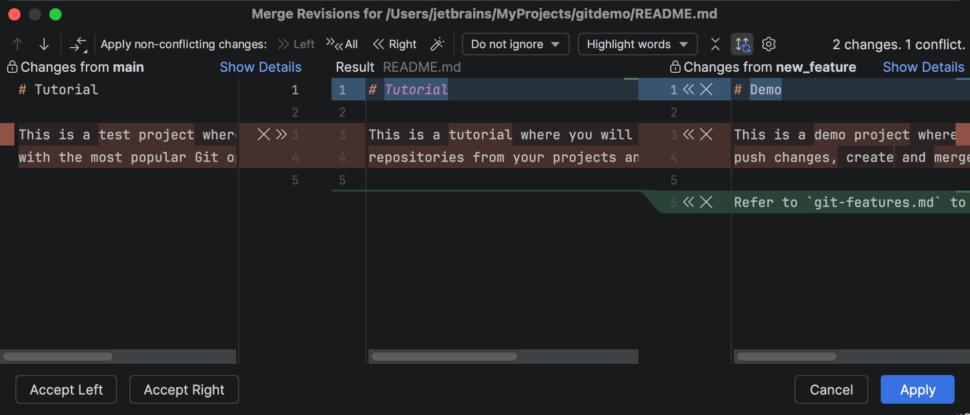 Tutorial: Getting started with Git in JetBrains Rider | JetBrains Rider ...