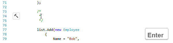 JetBrains&nbsp;Rider. Making block comments multiline on Enter