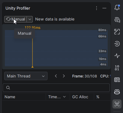 JetBrains Rider: Unity Profiler. Fetch Snapshot JetBrains Rider: Unity Profiler. Fetch Snapshot