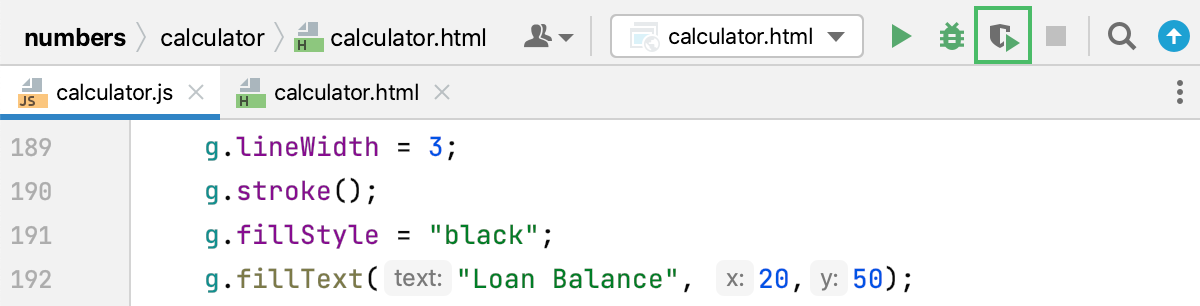 启动应用程序并进行覆盖率分析