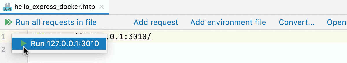 发起一个 HTTP 请求 发起一个 HTTP 请求