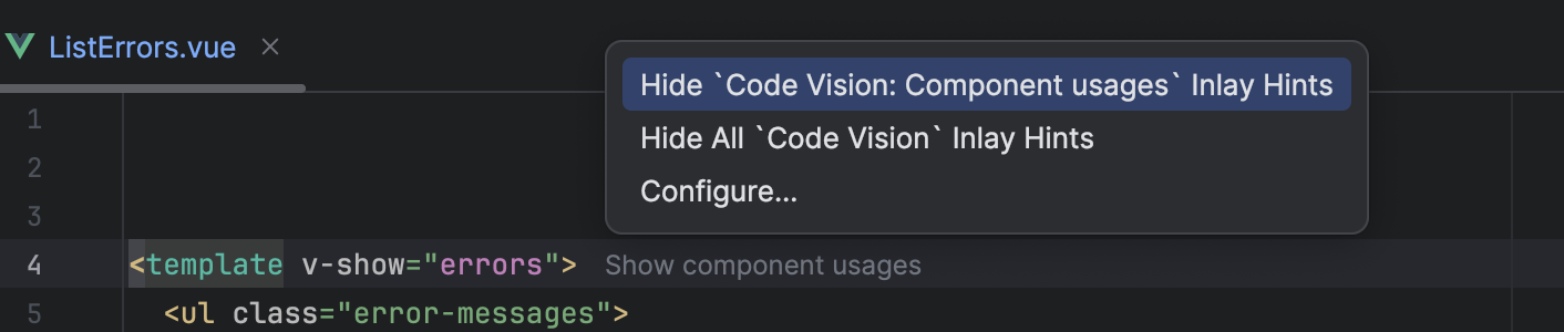 Vue.js | JetBrains Rider Documentation
