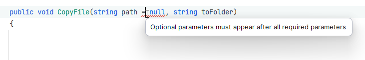 JetBrains Rider: Design-time code inspection JetBrains Rider: Design-time code inspection